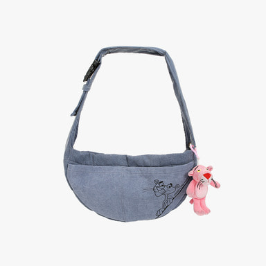Pink Panther Messenger Sling Bag (Blue)